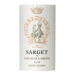 Sarget de Gruaud Larose 18 75CL