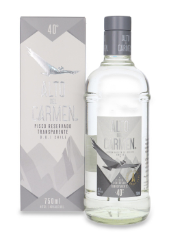 Alto del Carmen Pisco Transparente Reservado 40% 75CL